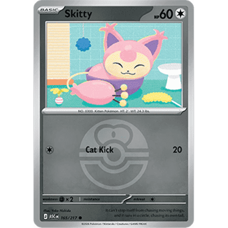 ASC 165 - Skitty - PokeBall