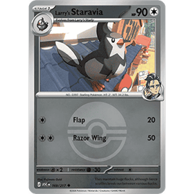 ASC 169 - Larry's Staravia - PokeBall