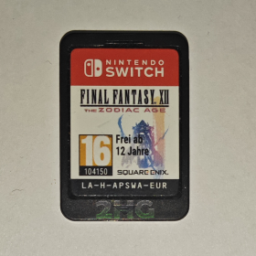 Buy Final Fantasy XII The Zodiac Age cartridge at 2HG
