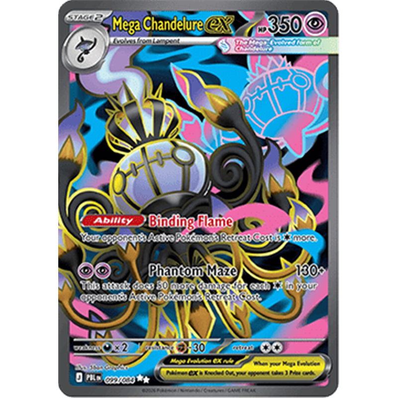 PBL 099 - Mega Chandelure ex