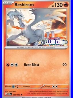 SCR 022 - Reshiram - Stamped
