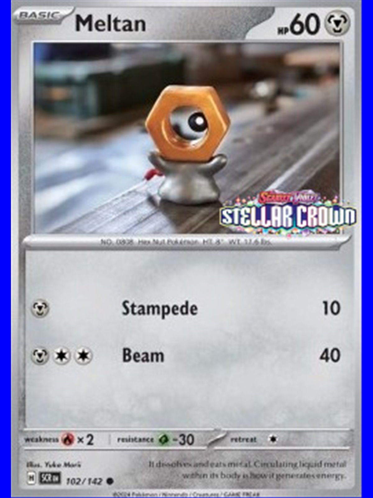 SCR 102 - Meltan - Stamped