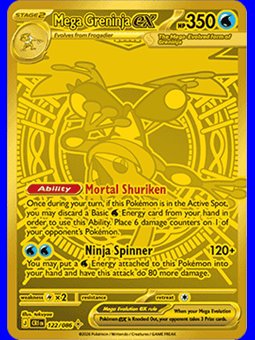 CRI 122 - Mega Greninja ex