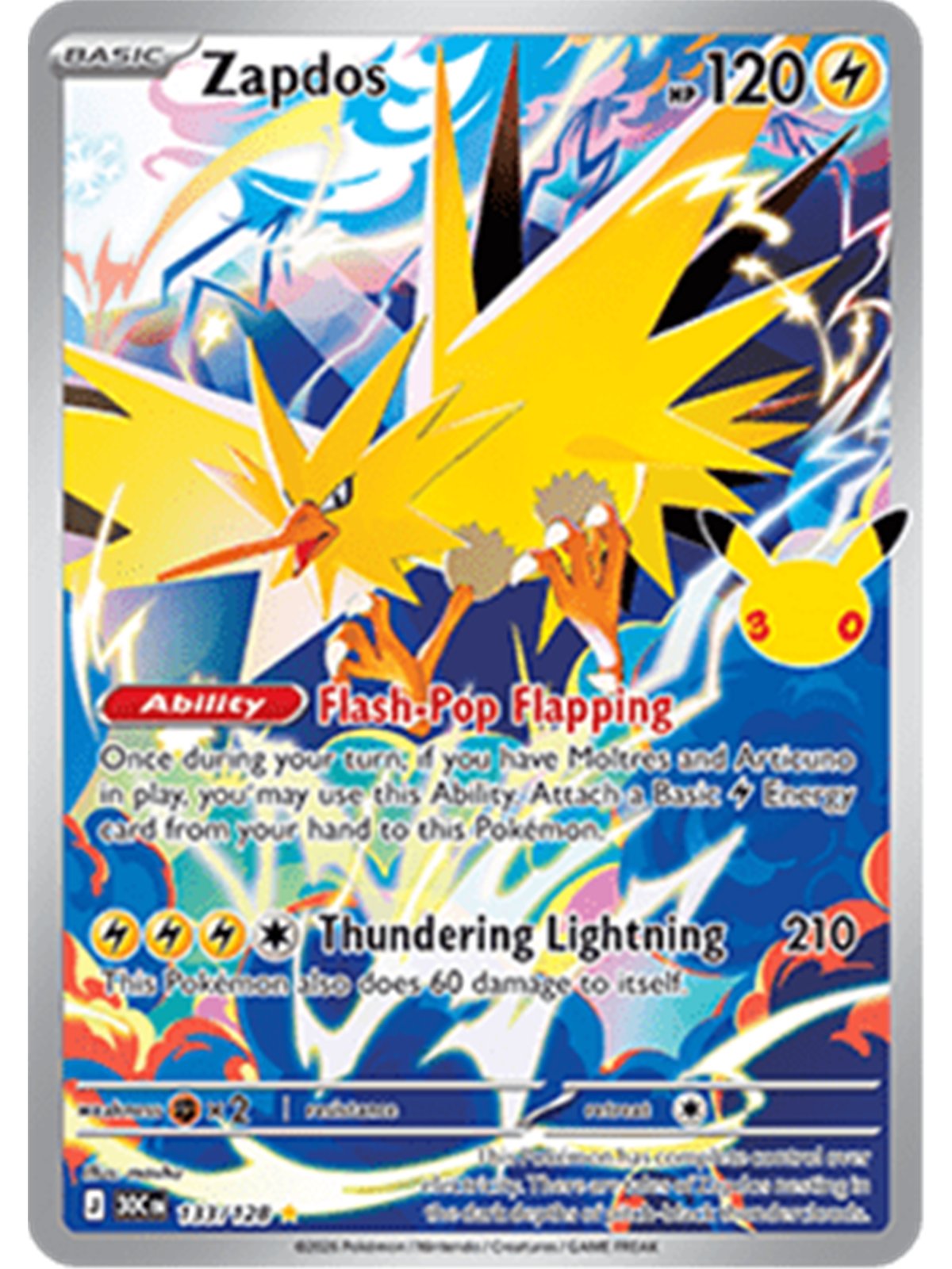 30C 133 - Zapdos