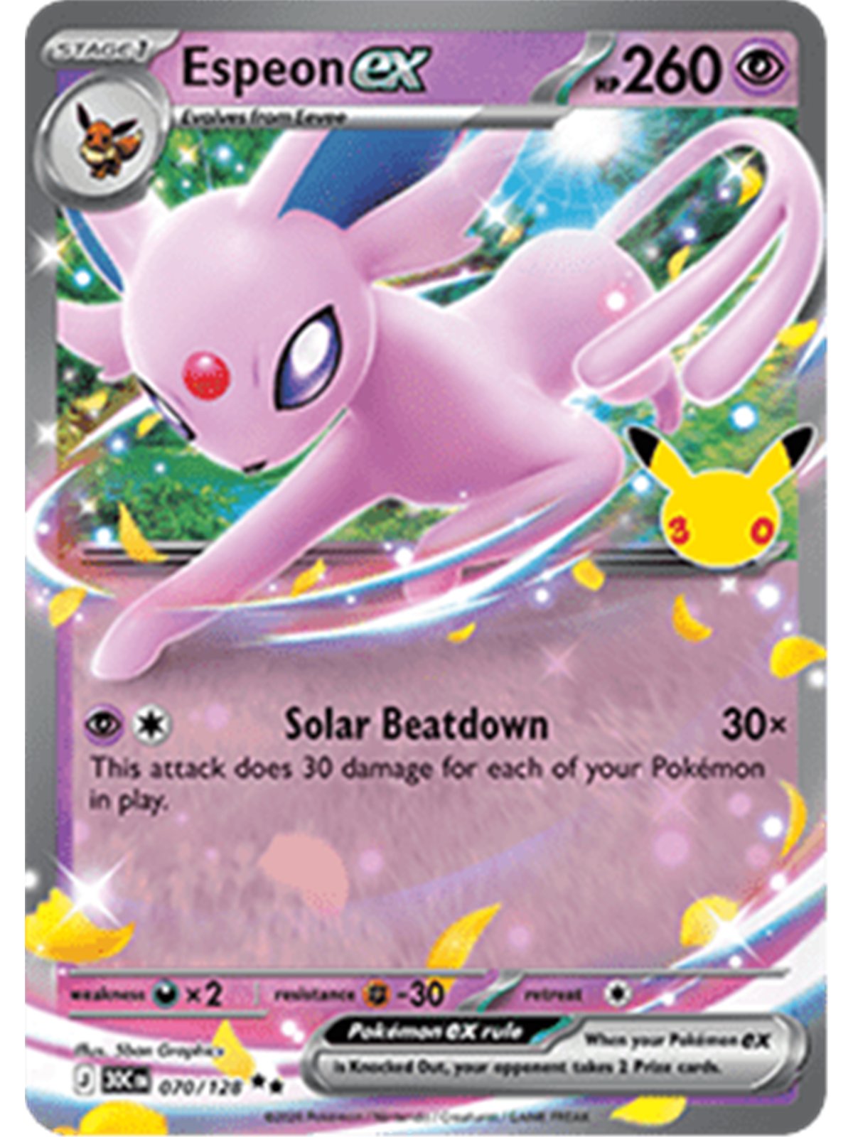30C 070 - Espeon ex