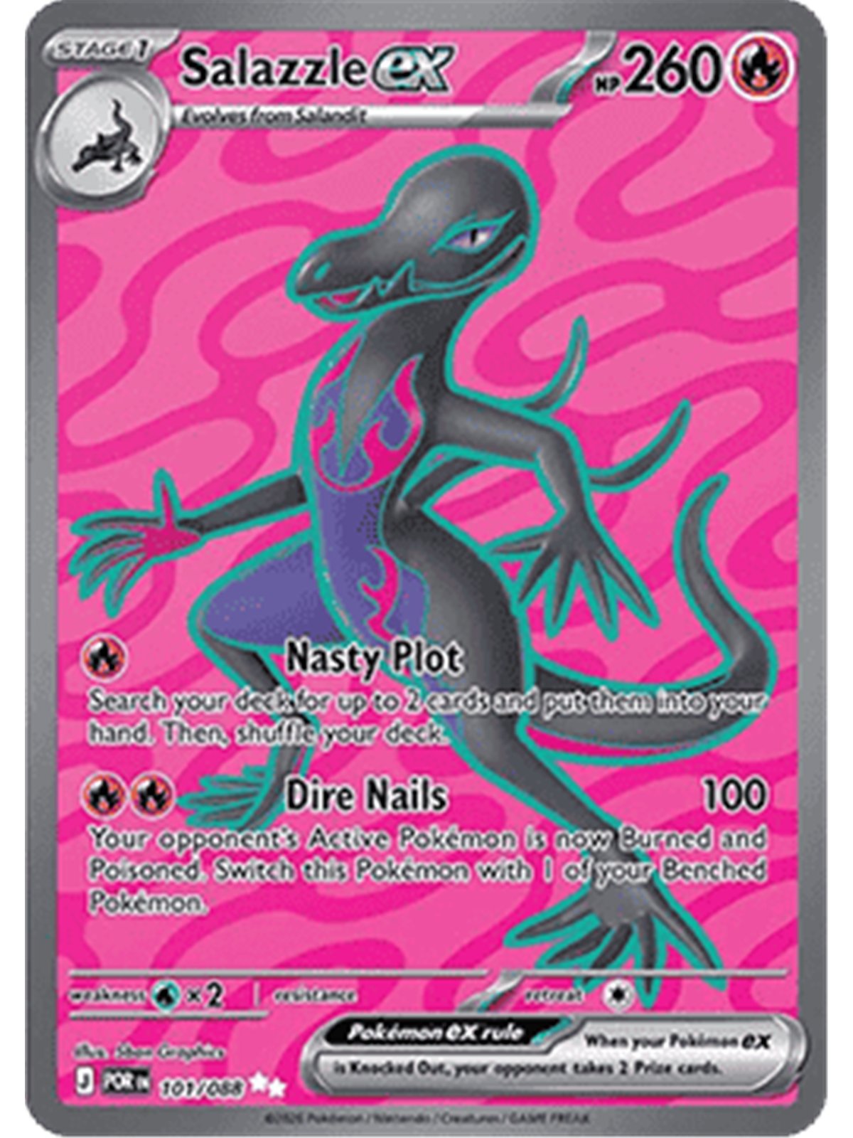 POR 101 - Salazzle ex