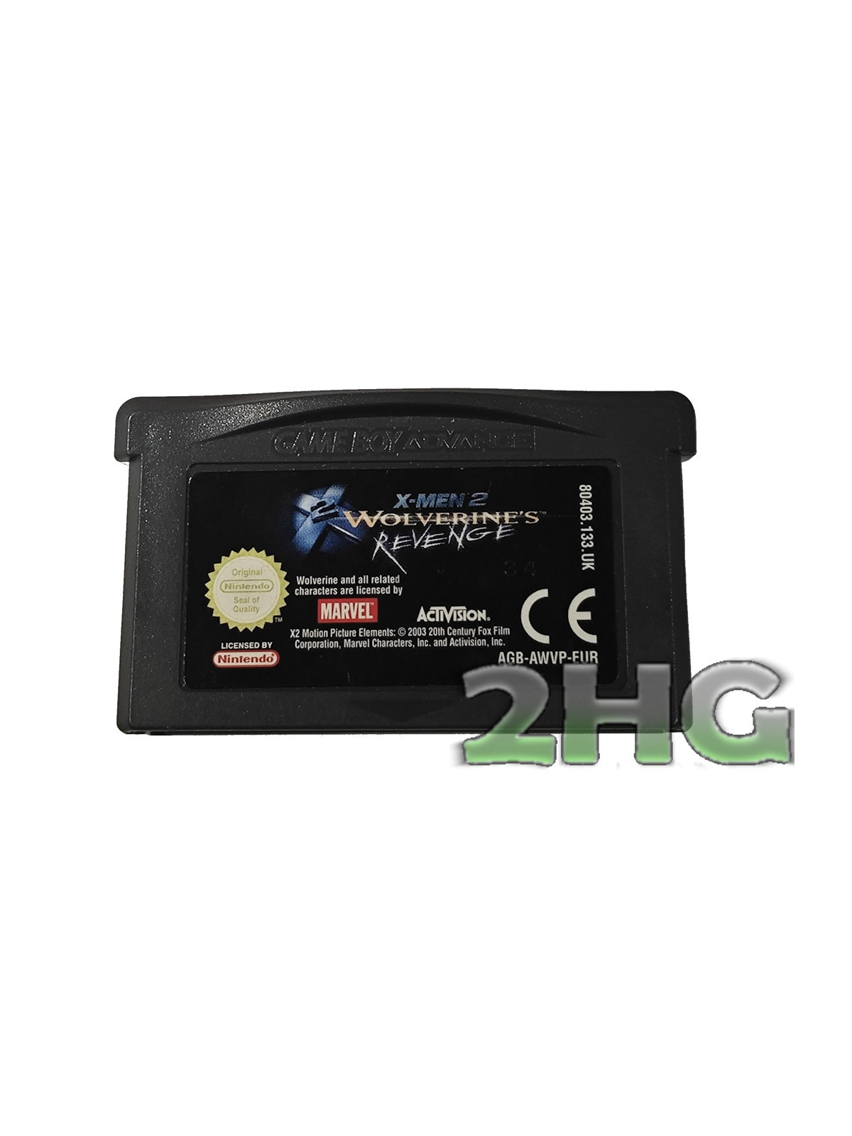 X-Men 2: Wolverine's Revenge (losse cassette) Game Boy Advance Losse Cassettes AGB-AWVP-EUR €9,99 Game Boy Advance