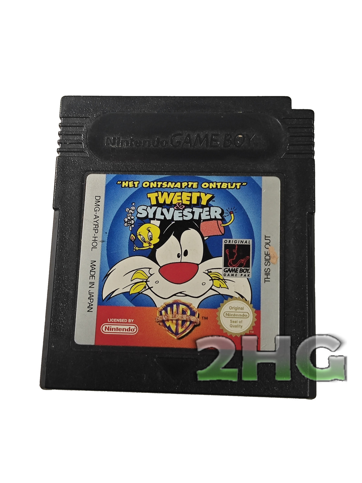 Tweety & Sylvester Het Ontsnapte Ontbijt (losse cassette) Game Boy Color Losse Spellen DMG-AYRP-HOL €4,99 Game Boy Color