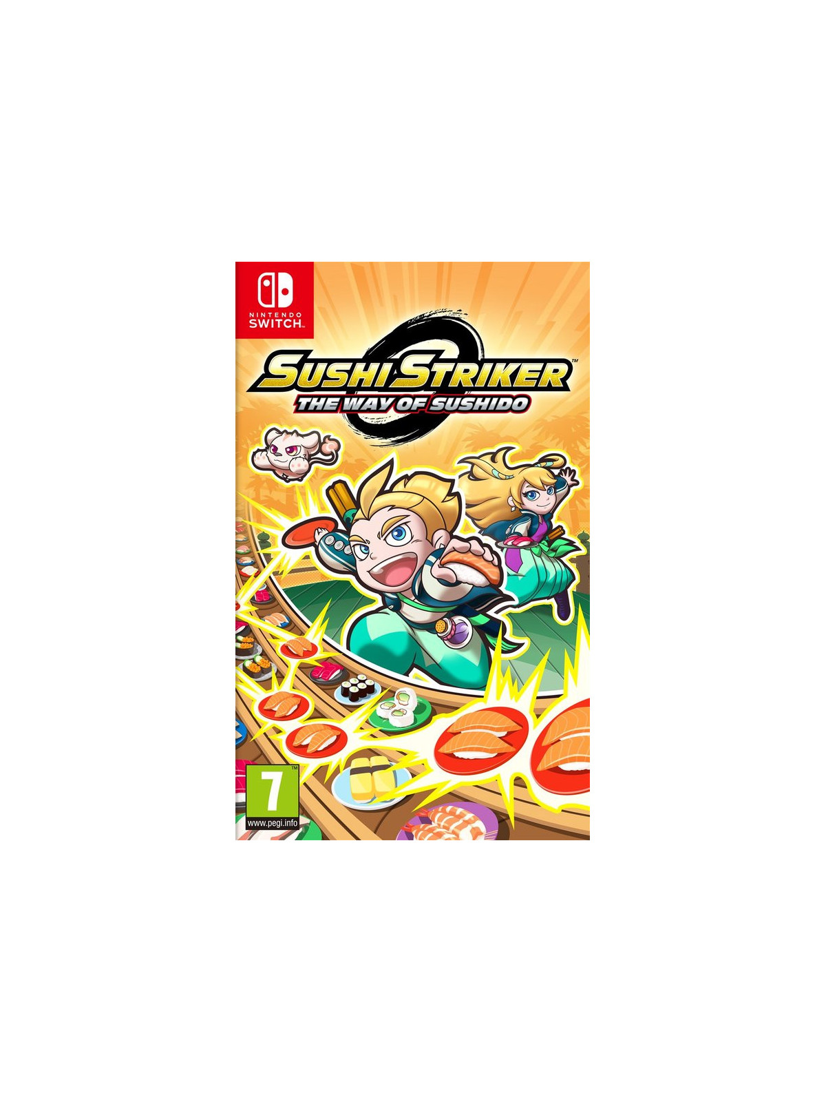 Sushi Striker: The Way of Sushido - Switch Nintendo Switch Spellen Switch Game €17,99 Nintendo Switch Spellen