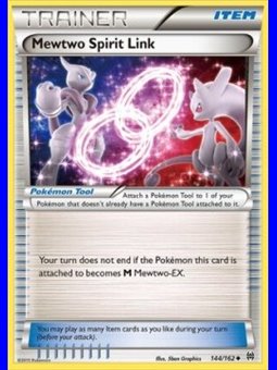 BKT 144 - Mewtwo Spirit Link - Reverse Holo