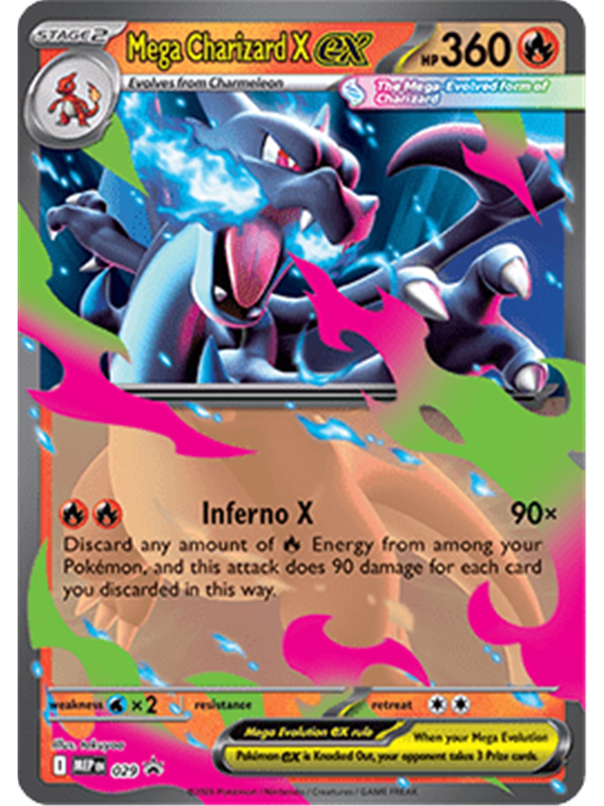 MEP 029 - Mega Charizard X ex