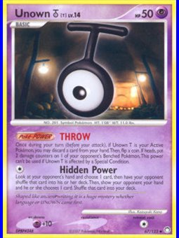 MT 067 - Unown [T] Lv.14 - Reverse Holo