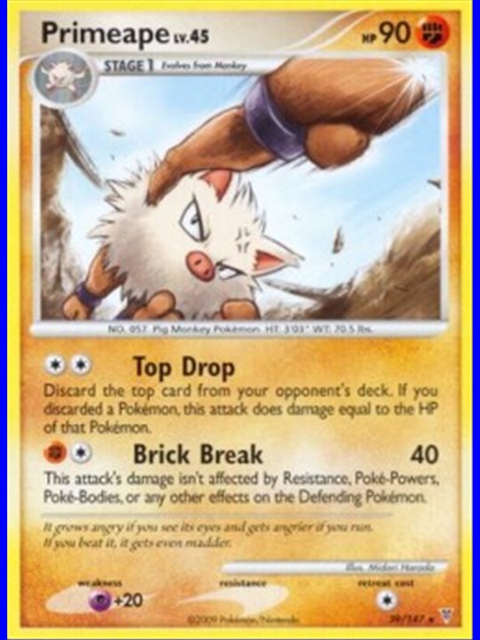 SV 039 - Primeape Lv.45 - Reverse Holo