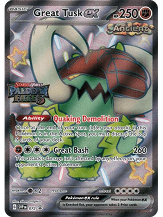 SVP 072 - Great Tusk ex - Sealed