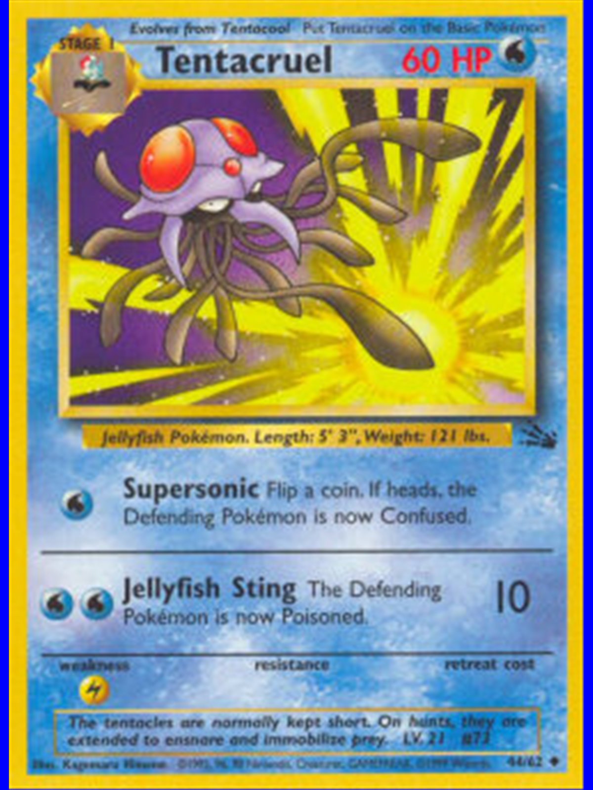 FO 043 - Tentacruel - 1st Edition