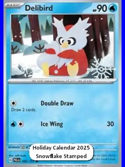 PAL 046 - Delibird - Snow Stamp - Sealed