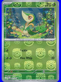 BLK 001 - Snivy - MasterBall