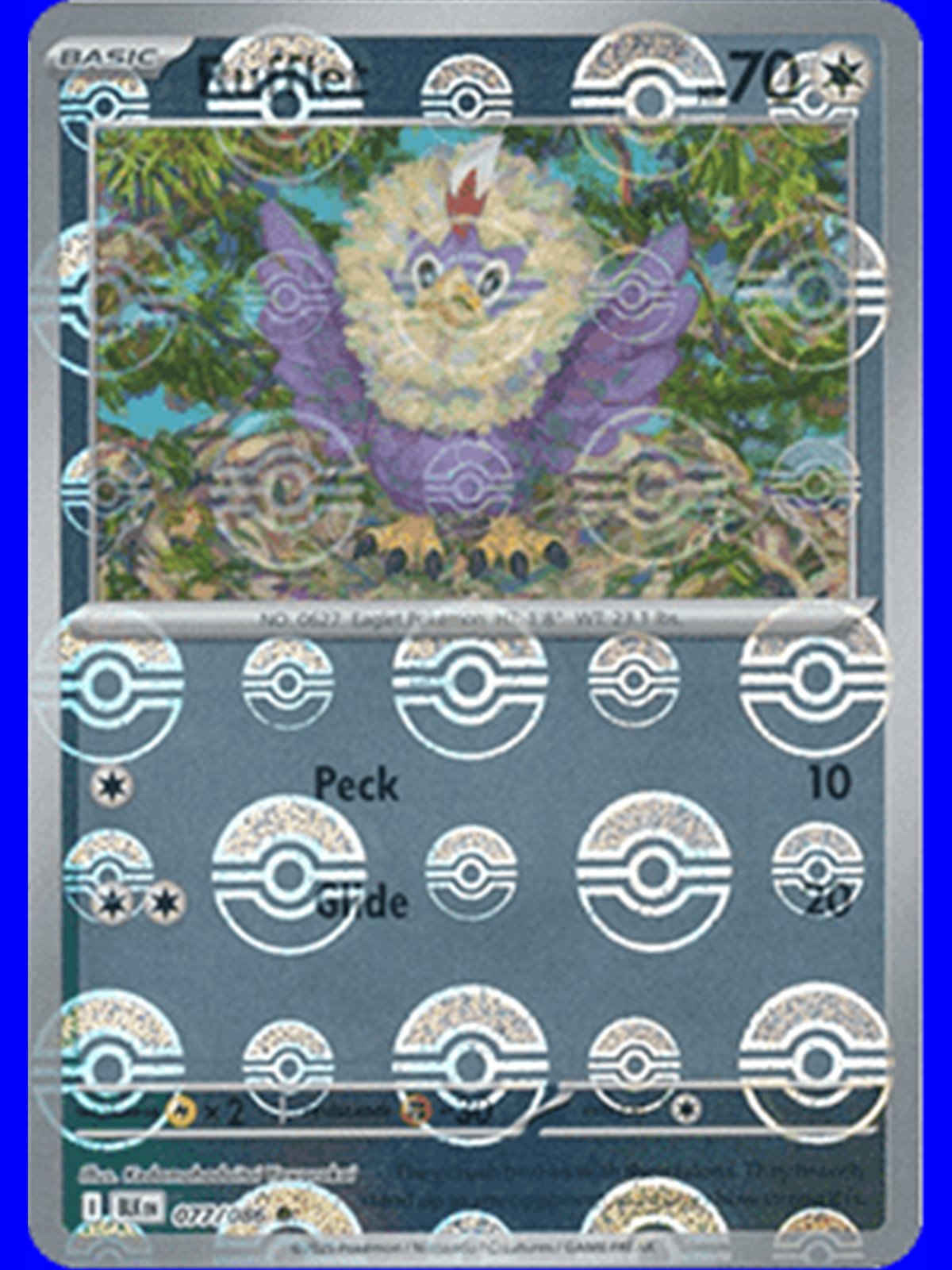 BLK 077 - Rufflet - PokeBall