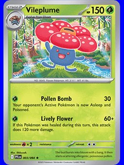 PFL 003 - Vileplume - Holo