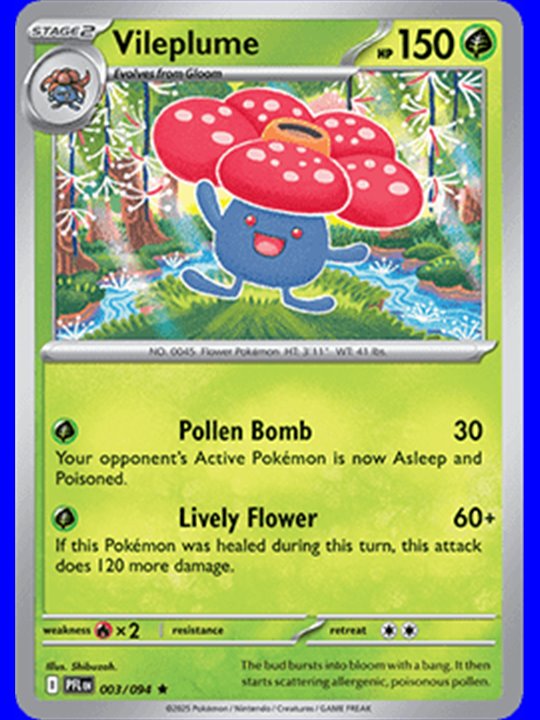PFL 003 - Vileplume - Holo