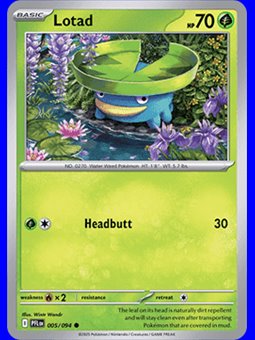 PFL 005 - Lotad - Reverse Holo
