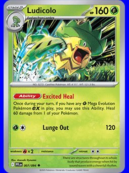 PFL 007 - Ludicolo - Reverse Holo