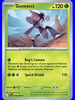PFL 008 - Genesect - Reverse Holo