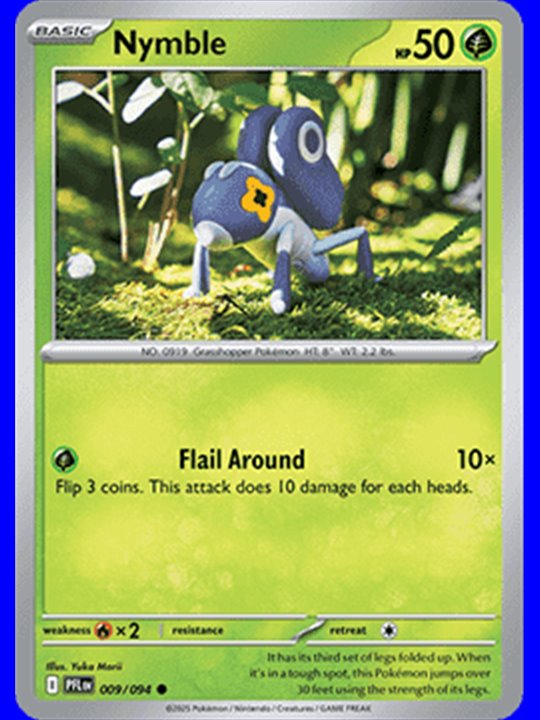 PFL 009 - Nymble - Reverse Holo