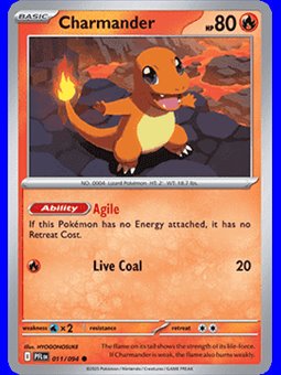 PFL 011 - Charmander - Reverse Holo