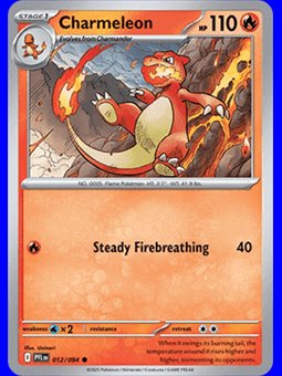 PFL 012 - Charmeleon - Reverse Holo