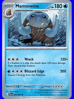 PFL 025 - Mamoswine - Reverse Holo