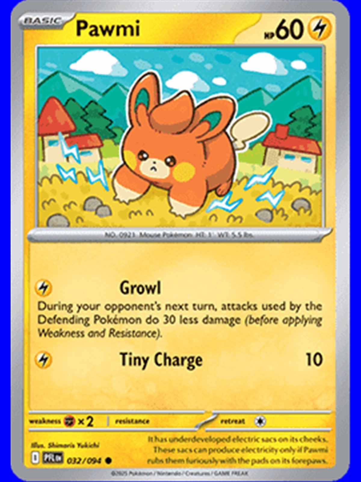 PFL 032 - Pawmi - Reverse Holo