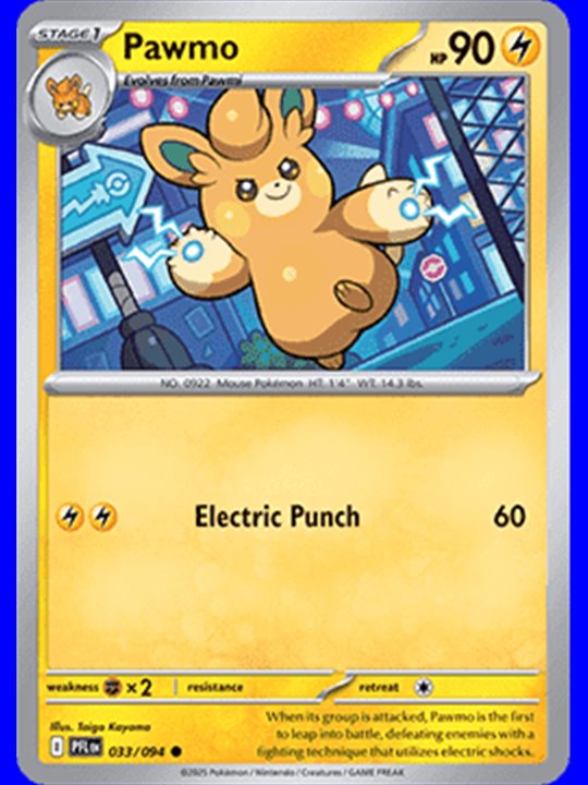 PFL 033 - Pawmo - Reverse Holo