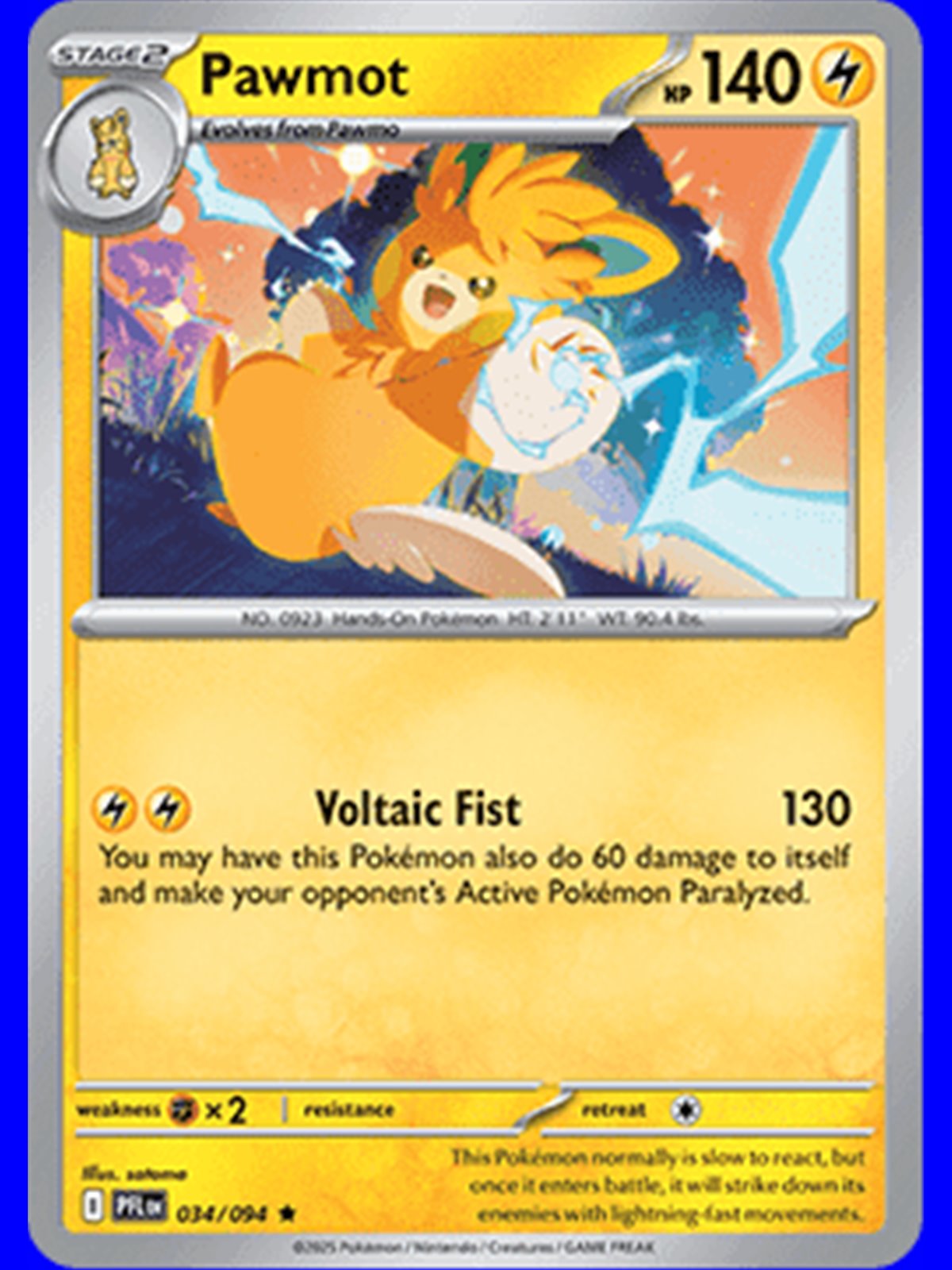 PFL 034 - Pawmot - Holo