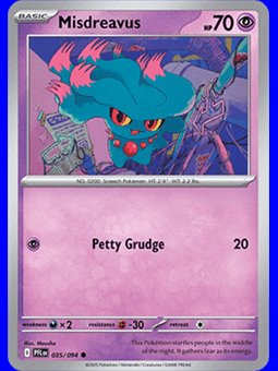PFL 035 - Misdreavus - Reverse Holo