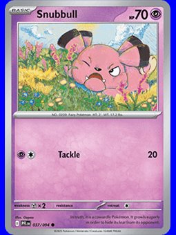 PFL 037 - Snubbull - Reverse Holo