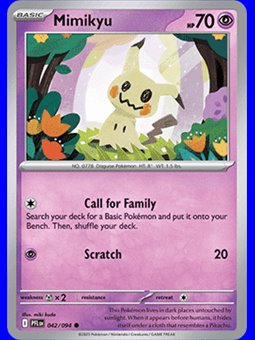 PFL 042 - Mimikyu - Reverse Holo