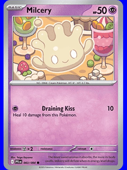 PFL 043 - Milcery - Reverse Holo