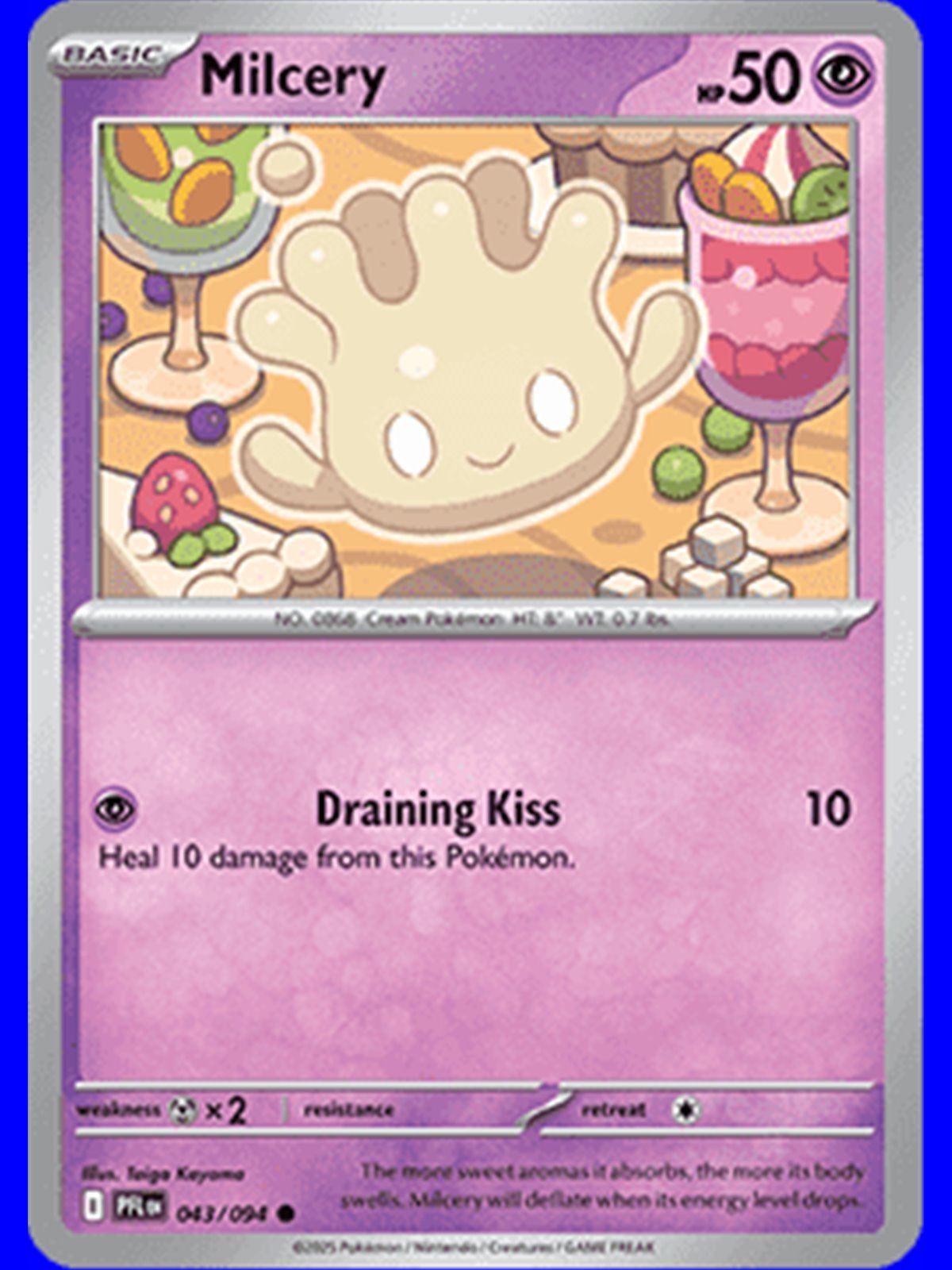 PFL 043 - Milcery - Reverse Holo