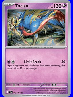PFL 045 - Zacian - Holo