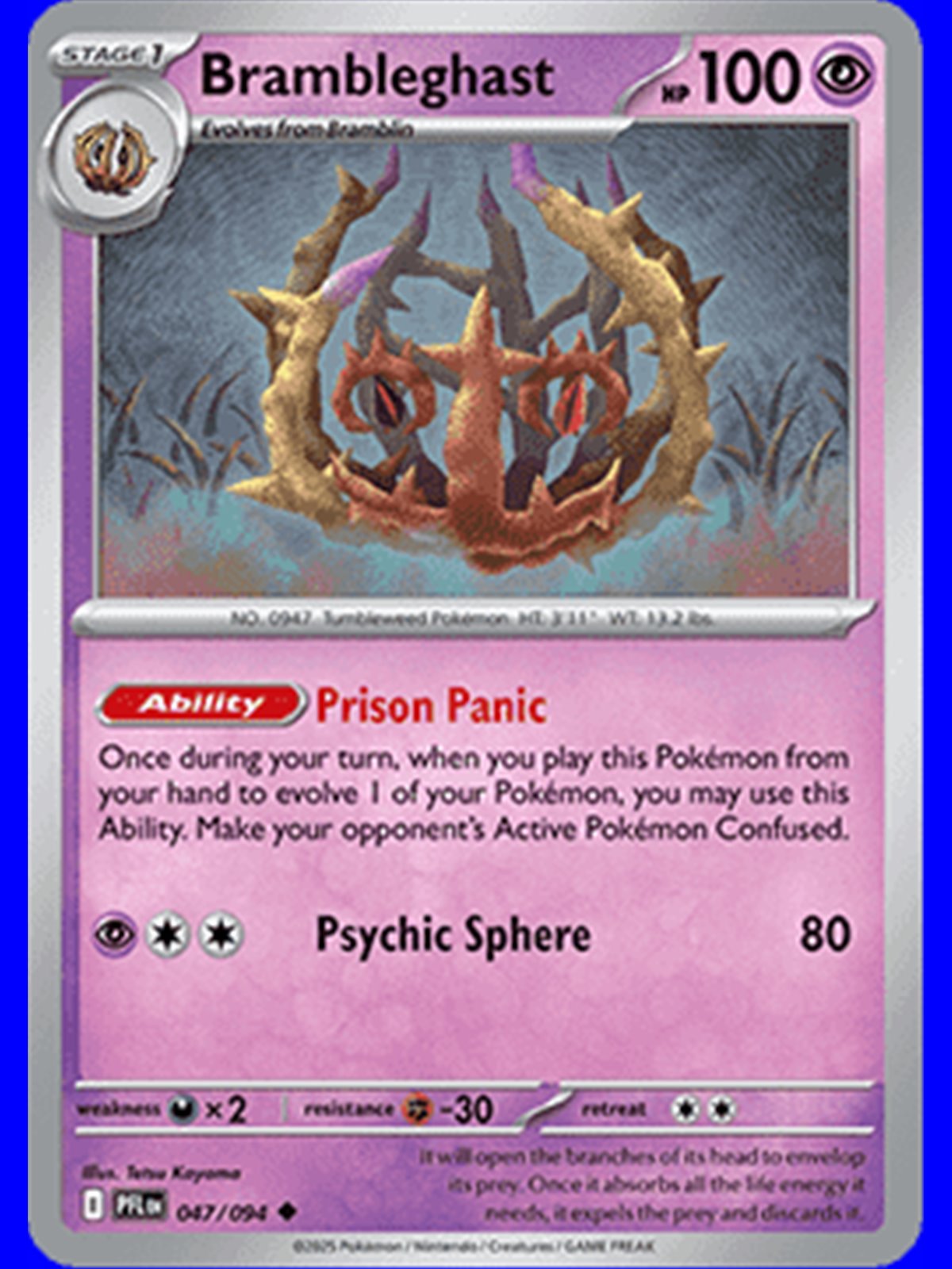 PFL 047 - Brambleghast - Reverse Holo