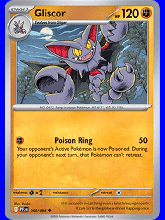 PFL 050 - Gliscor - Reverse Holo