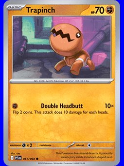 PFL 051 - Trapinch - Reverse Holo