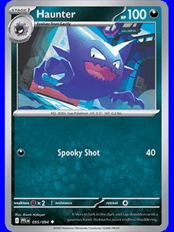 PFL 055 - Haunter - Reverse Holo