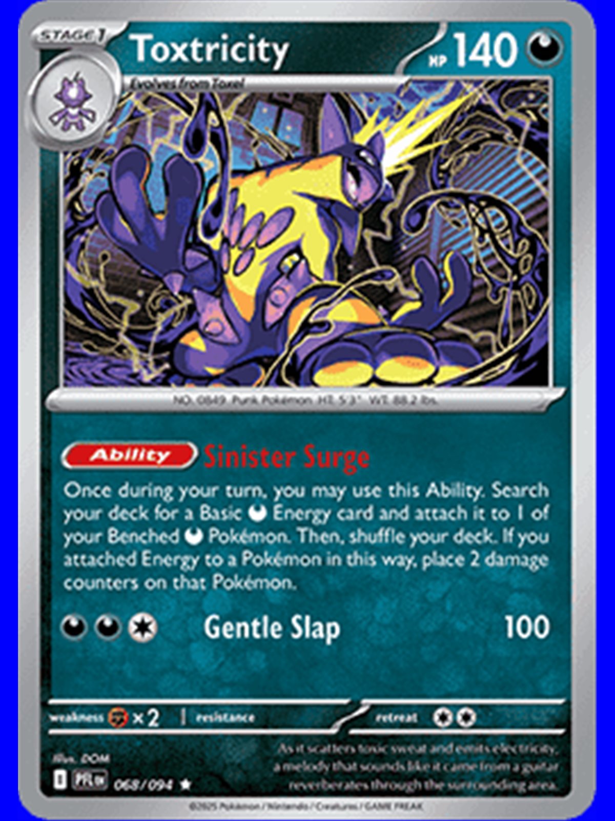 PFL 068 - Toxtricity - Holo