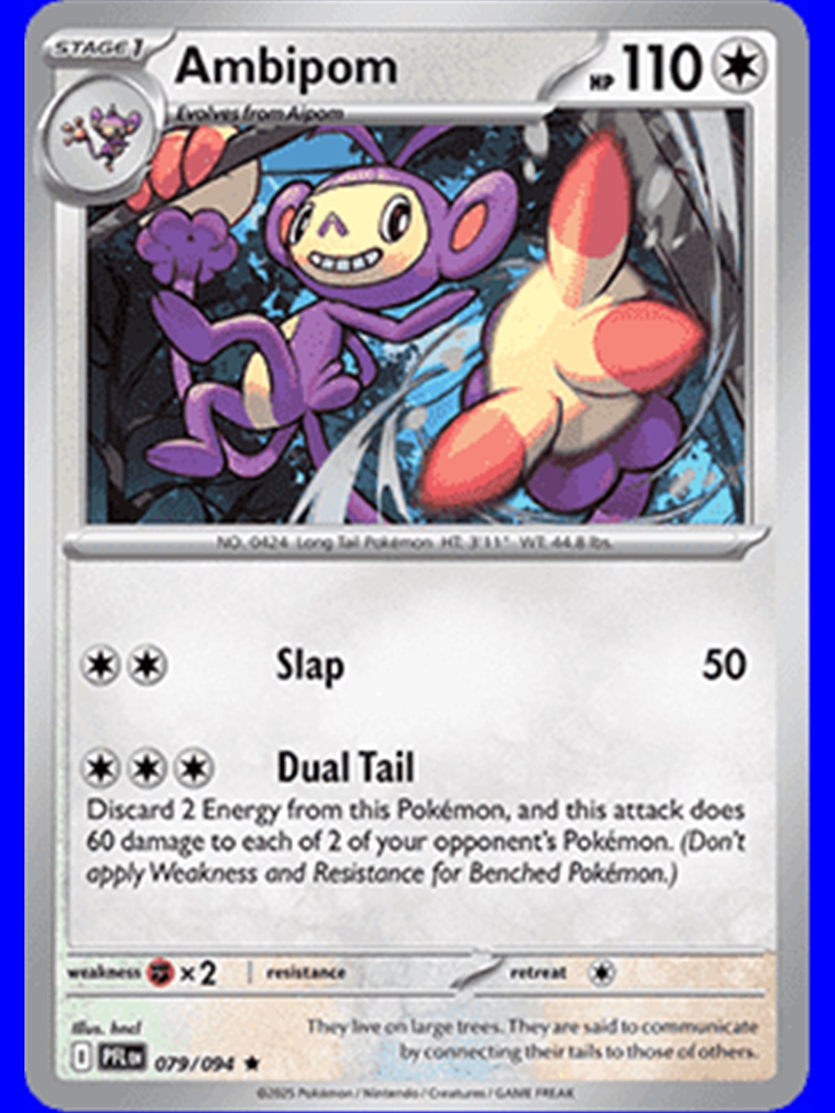 PFL 079 - Ambipom - Holo