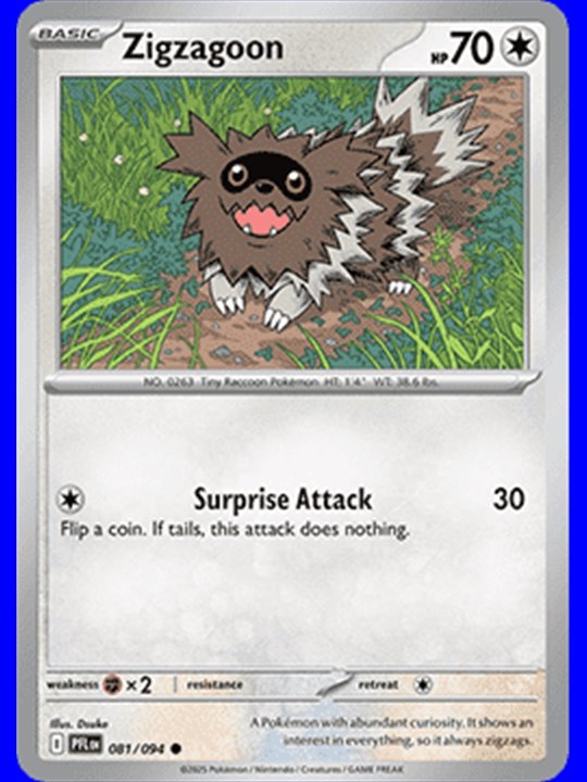 PFL 081 - Zigzagoon