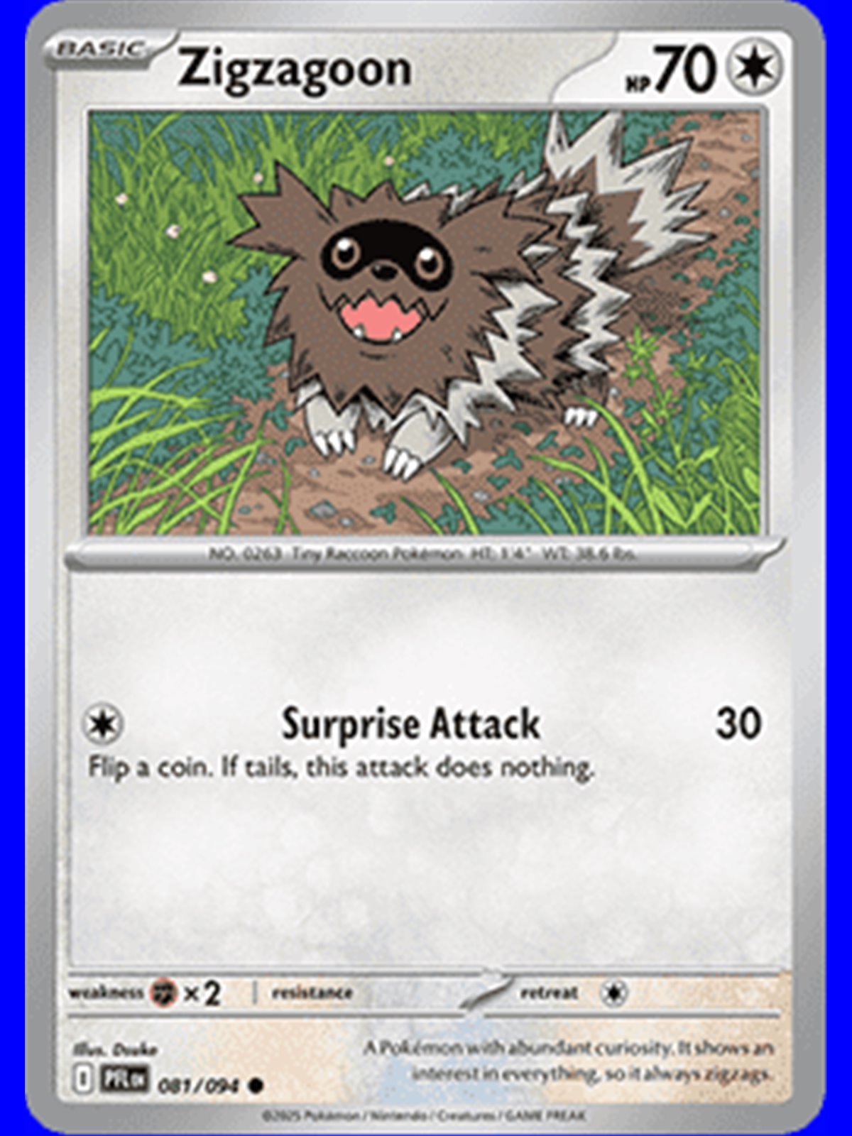 PFL 081 - Zigzagoon