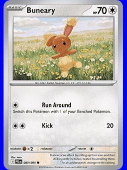 PFL 083 - Buneary - Reverse Holo