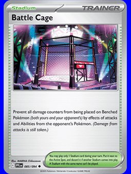 PFL 085 - Battle Cage - Reverse Holo